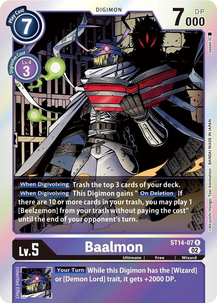 Baalmon [ST14-07] [Mazo inicial: Conjunto de mazo avanzado Beelzemon] 