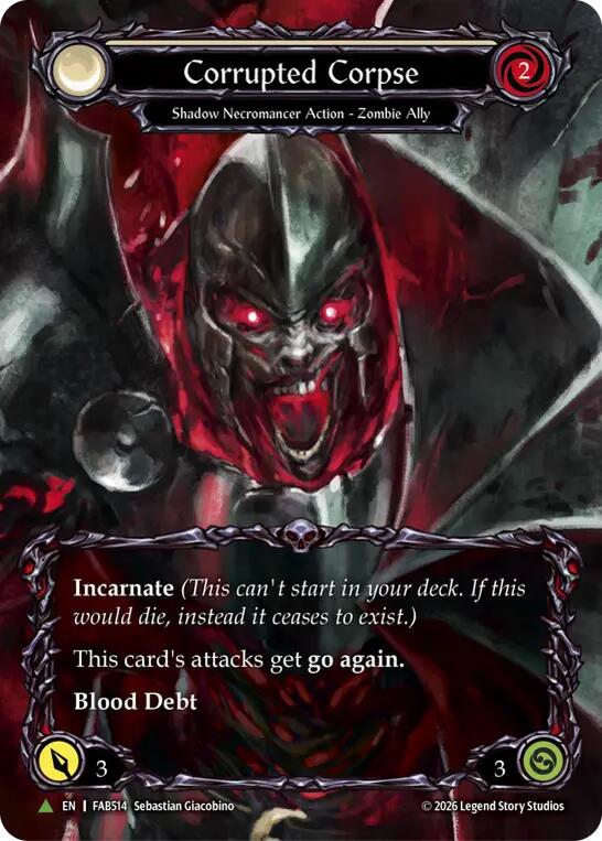 Corrupted Corpse (H) (Marvel) [FAB514] (Promo)  Cold Foil