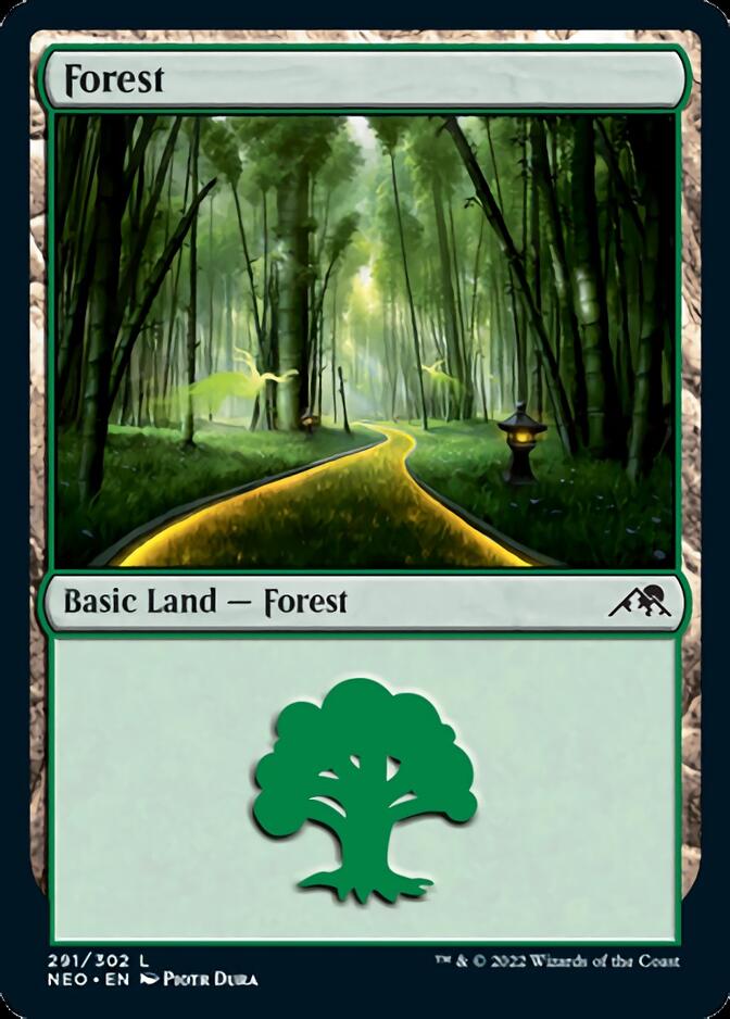 Bosque (291) [Kamigawa: Dinastía Neón] 