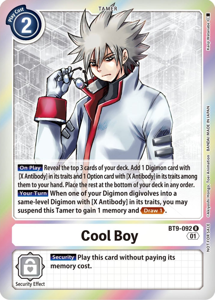 Cool Boy [BT9-092] (Paquete de eventos 4) [Promociones X Record] 