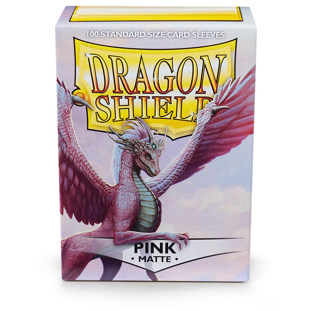 Dragon Shield: Fundas estándar de 100 ct - Rosa (Mate) 