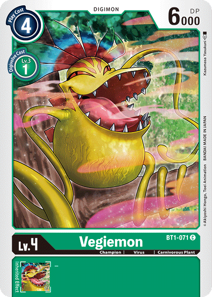 Vegiemon [BT1-071] [Lanzamiento de refuerzo especial Ver.1.0] 
