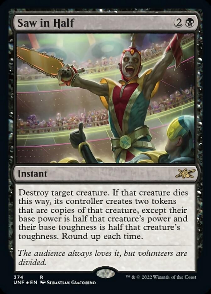 Sierra por la mitad (Galaxy Foil) [Unfinity] 
