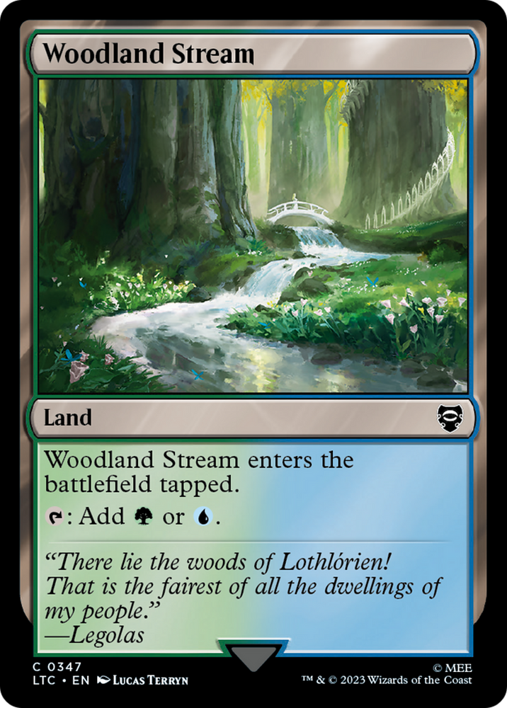 Woodland Stream [El Señor de los Anillos: Cuentos del Comandante de la Tierra Media] 