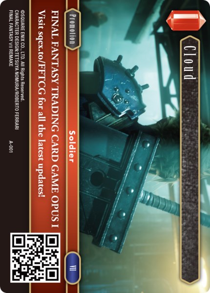 Nube (A-001) [Tarjetas promocionales] 