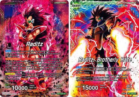 Raditz // Raditz, Brotherly Hate (BT7-049) [Asalto de los Saiyajin] 