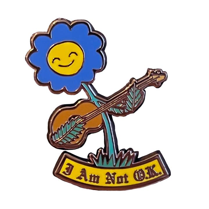 Inner Decay I am Not OK Pin