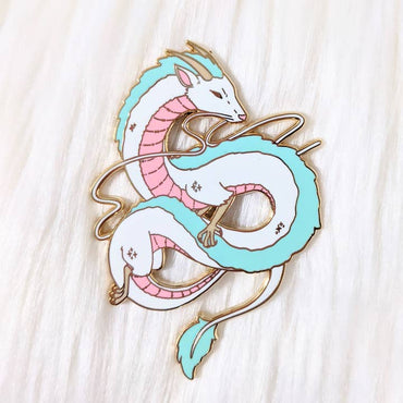 Sugar Cubed Studios Enamel Pins - Spirited Dragon Enamel Pin