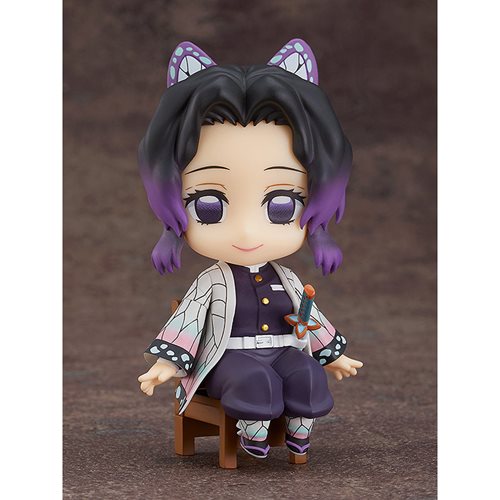 Demon Slayer: Kimetsu no Yaiba Shinobu Kocho Nendoroid Swacchao! Sitting Figure