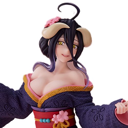 Overlord IV Albedo Sakura Kimono Version Coreful Prize Statue