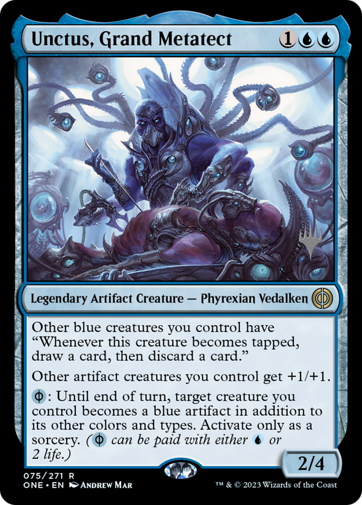 Unctus, Grand Metatect (paquete promocional) [Phyrexia: Promociones All Will Be One] 