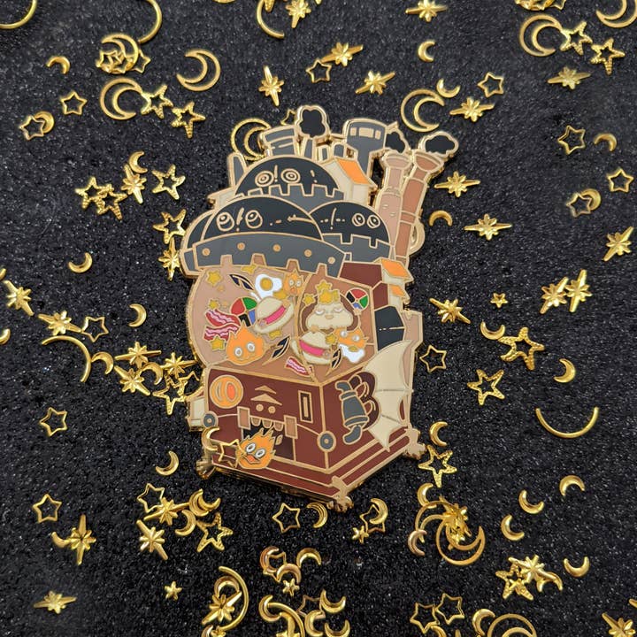 Sugar Cubed Studios Enamel Pins - Castle-Pon