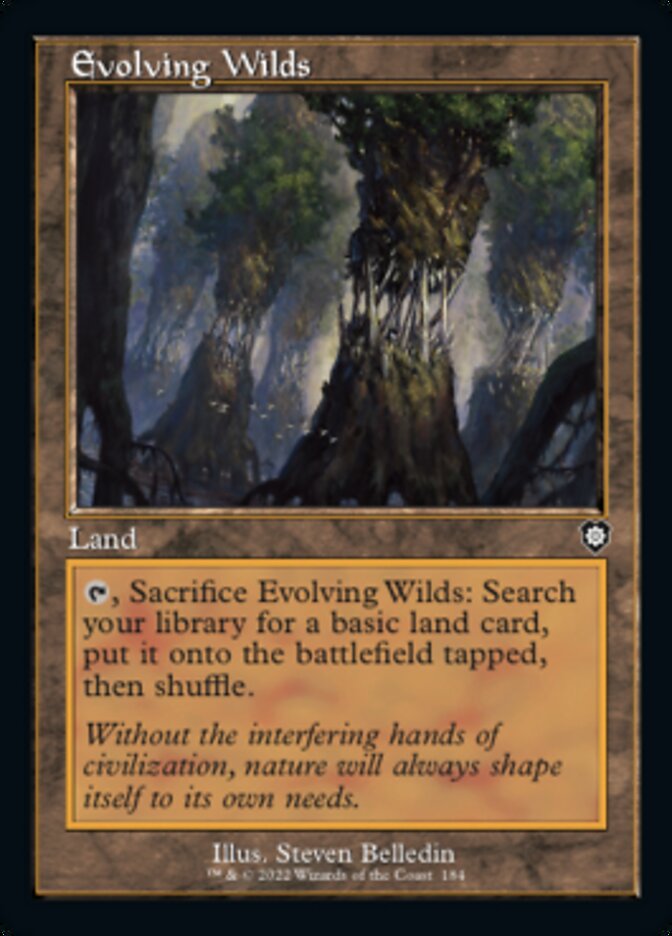 Evolving Wilds (Retro) [El comandante de guerra de los hermanos] 