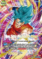 Son Goku // Super Saiyan Blue Son Goku Returns (estampado en oro) (P-399) [Tarjetas de promoción] 