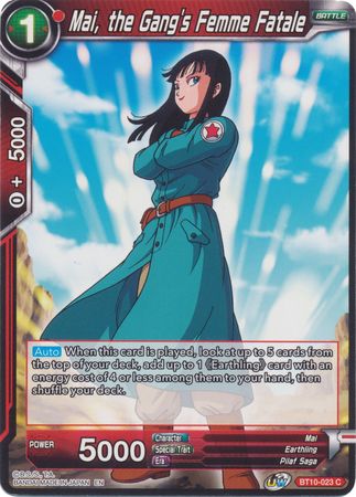 Mai, la mujer fatal de la pandilla (BT10-023) [Rise of the Unison Warrior 2da edición] 