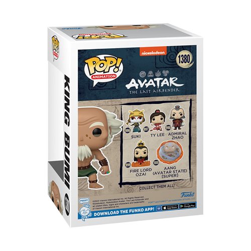 Avatar: The Last Airbender King Bumi Funko Pop! Vinyl Figure