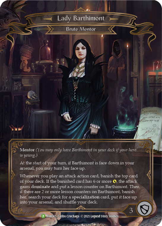 Lady Barthimont [FAB045] (Promoción) Lámina arcoíris 