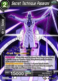 Técnica secreta Paparoni (Torneo Draft del Multiverso Divino) (DB2-140) [Tarjetas de promoción del torneo] 