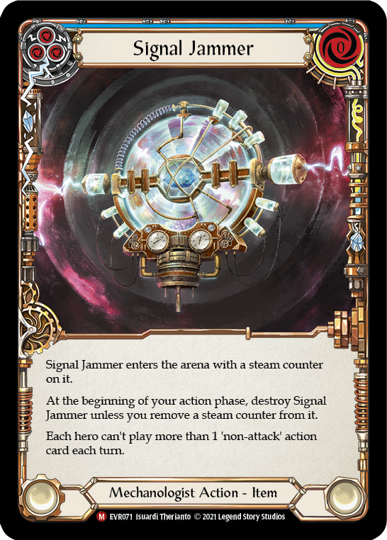 Signal Jammer [EVR071] (Everfest) 1.a edición Rainbow Foil 