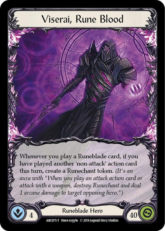 Azalea, As en la manga // Viserai, Rune Blood [ARC038 // ARC075] (Arcane Rising) 