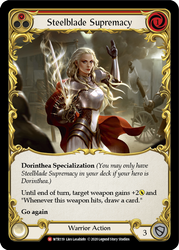 Steelblade Supremacy [U-WTR119] (Bienvenido a Rathe Unlimited) Ilimitado Normal 