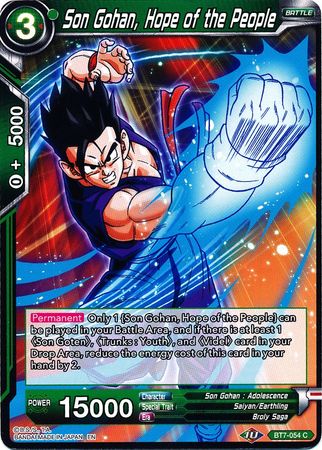 Son Gohan, Esperanza del Pueblo (BT7-054) [Asalto de los Saiyajin] 