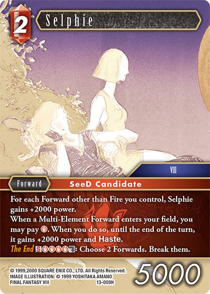 Selphie [Opus XIII: Resplandor de cristal] 
