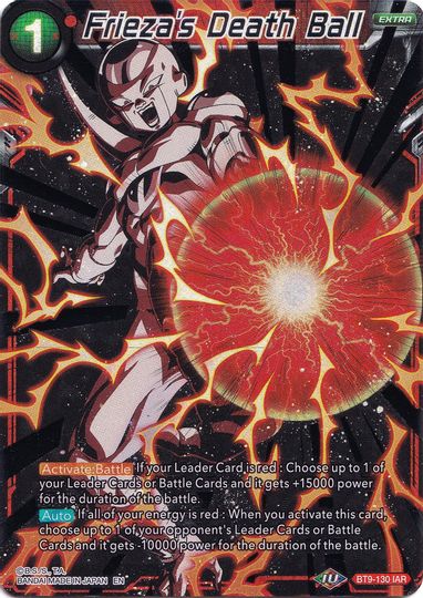 Freezer's Death Ball (Selección de coleccionista Vol. 1) (BT9-130) [Tarjetas de promoción] 