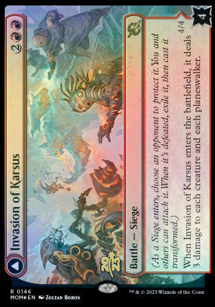 Invasión de Karsus // Elemental de refracción [Promociones de presentación de March of the Machine] 