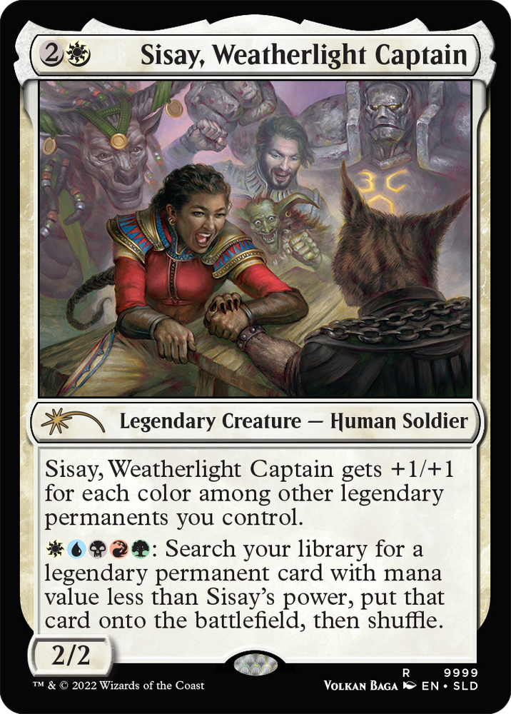 Sisay, Capitán del Vientoligero [Serie Secret Lair Drop] 