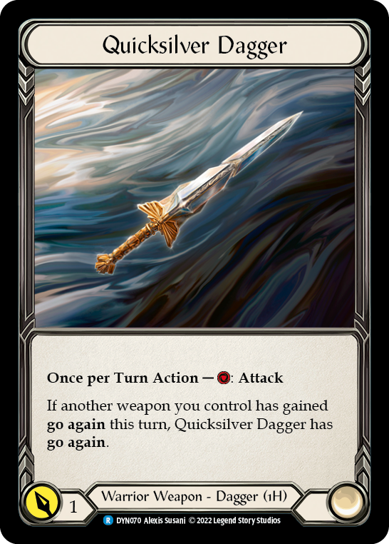 Daga Quicksilver [DYN070] (Dinastía) 