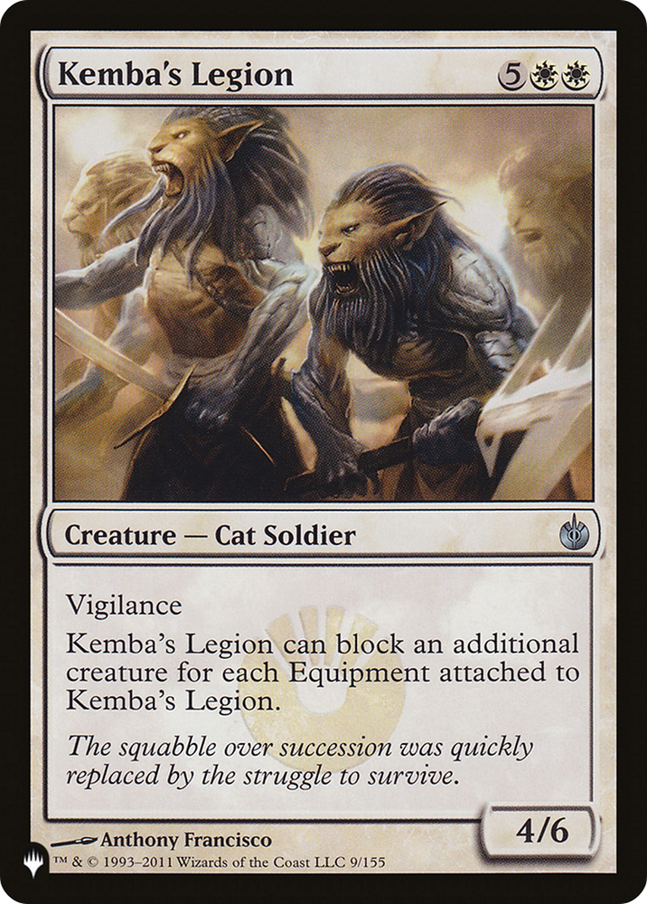 La Legión de Kemba [La Lista] 