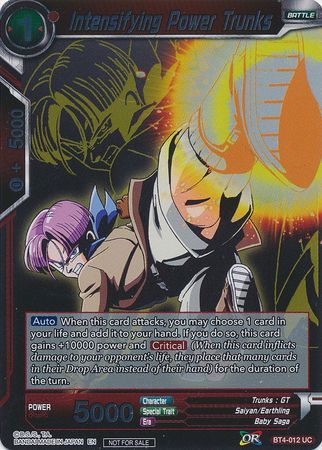 Intensificando Power Trunks (Event Pack 3 - 2019) (BT4-012_PR) [Tarjetas de promoción] 