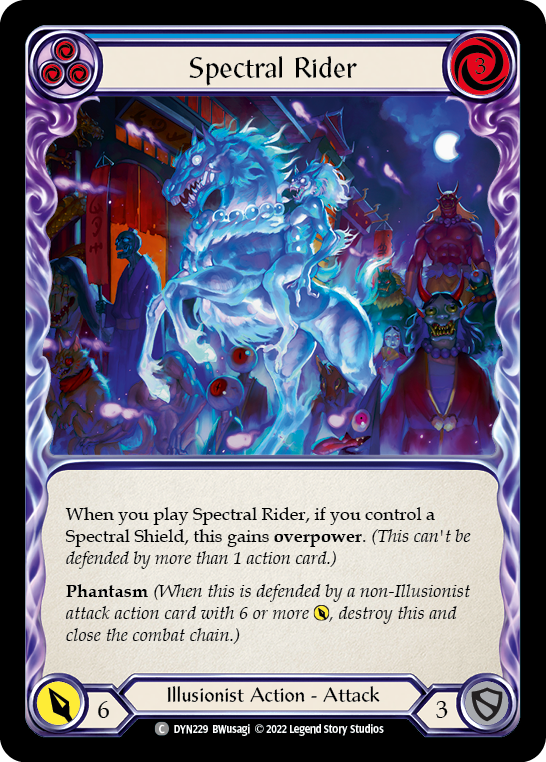 Jinete espectral (azul) [DYN229] (Dinastía) 