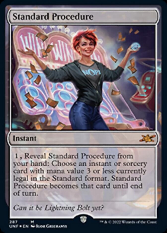 Procedimiento estándar (Galaxy Foil) [Unfinity] 