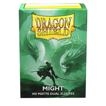 Dragon Shield: Fundas estándar de 100 ct - Might (doble mate) 