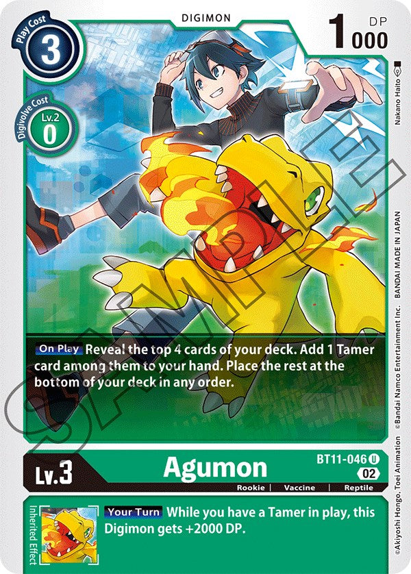 Agumon [BT11-046] [Fase dimensional] 