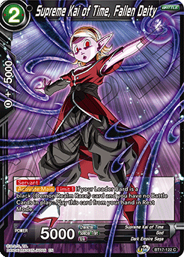 Kai Supremo del Tiempo, Deidad Caída (BT17-122) [Ultimate Squad] 