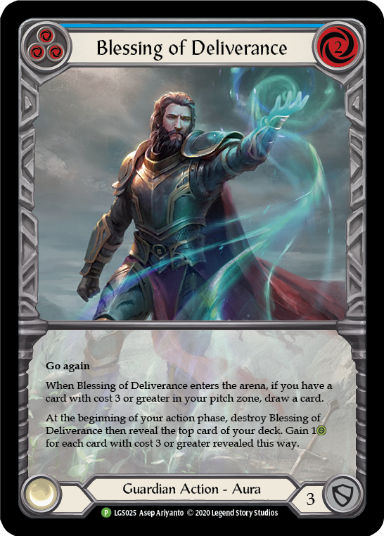 Bendición de la Liberación (Azul) [LGS025] (Promoción) 