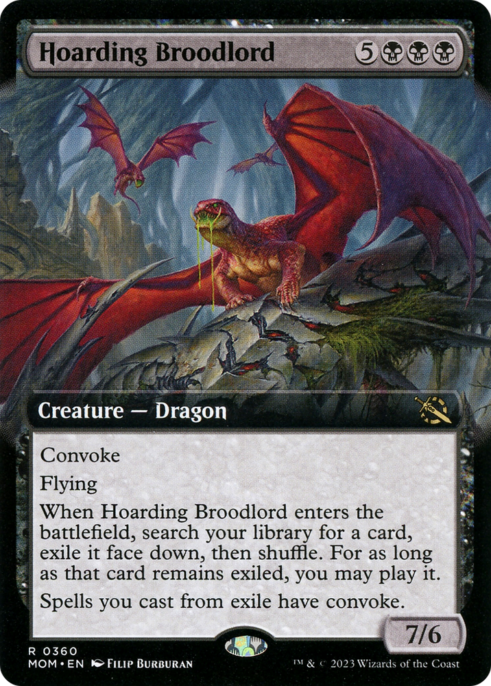 Hoarding Broodlord (Arte extendido) [La marcha de la máquina] 