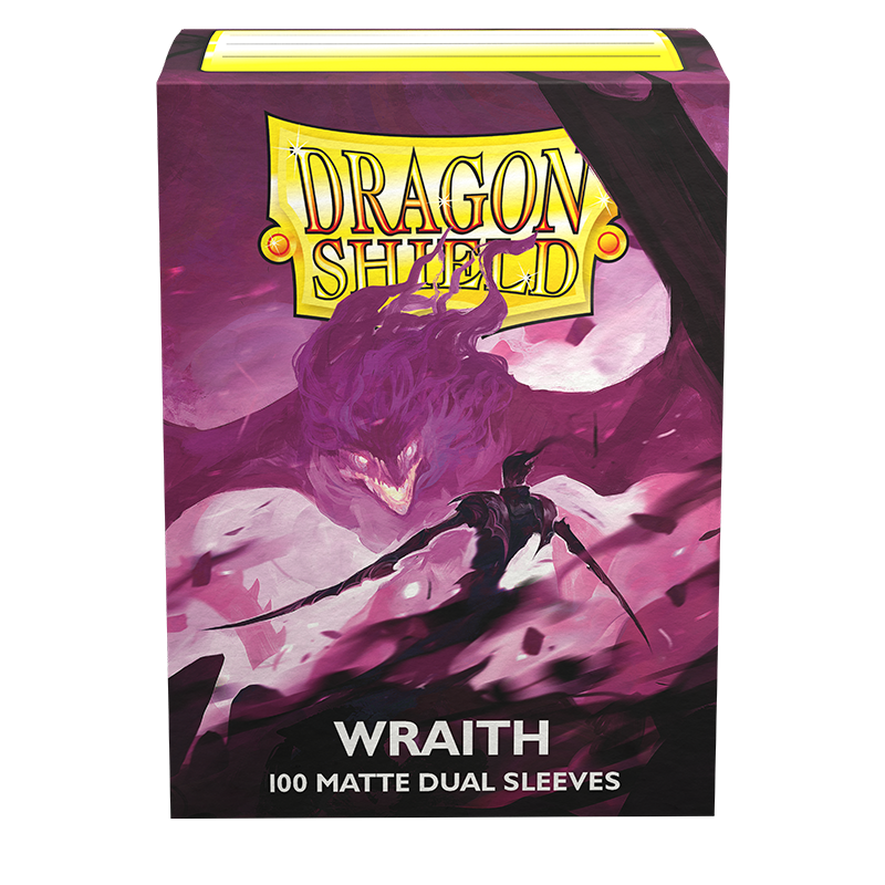 Dragon Shield: Fundas estándar de 100 quilates - Wraith (doble mate) 