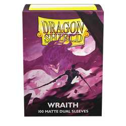 Dragon Shield: Fundas estándar de 100 quilates - Wraith (doble mate) 