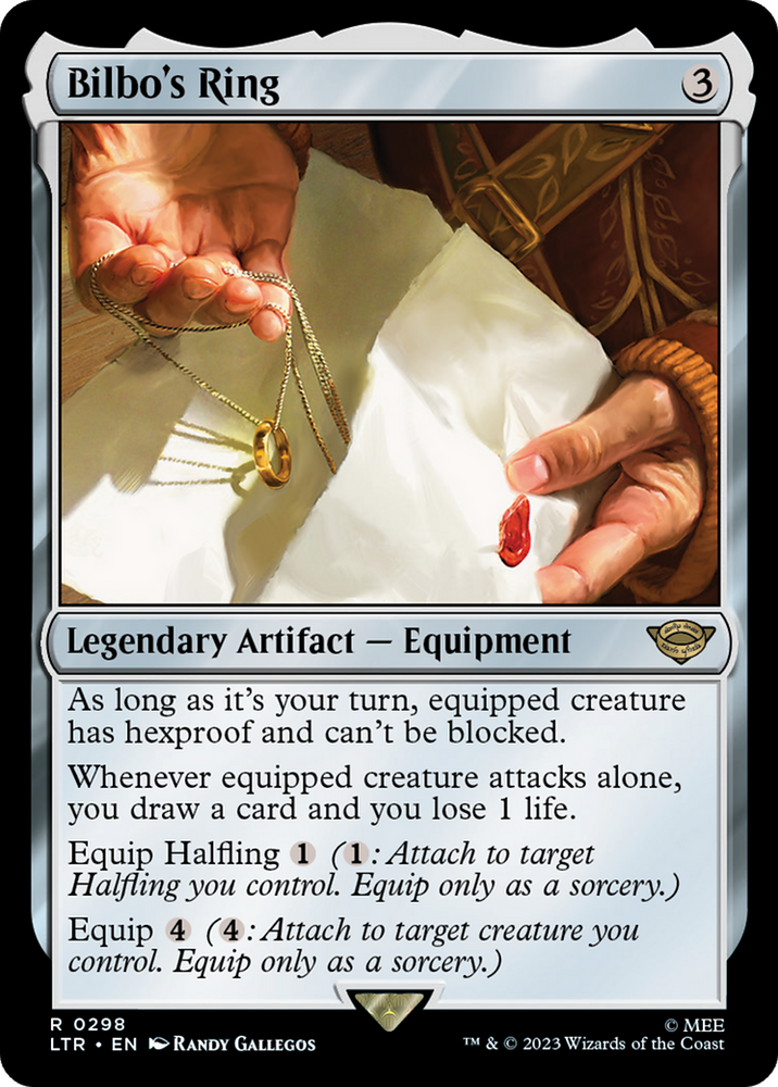 Anillo de Bilbo [El Señor de los Anillos: Cuentos de la Tierra Media] 