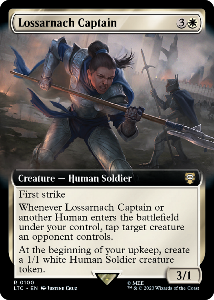 Capitán Lossarnach (Arte Extendido) [El Señor de los Anillos: Cuentos del Comandante de la Tierra Media] 