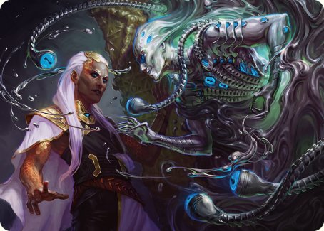 Tarjeta de arte de burla de Mirage [Phyrexia: All Will Be One Art Series] 