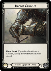 Ironrot Gauntlet [U-WTR157] (Bienvenido a Rathe Unlimited) Lámina arcoíris ilimitada 