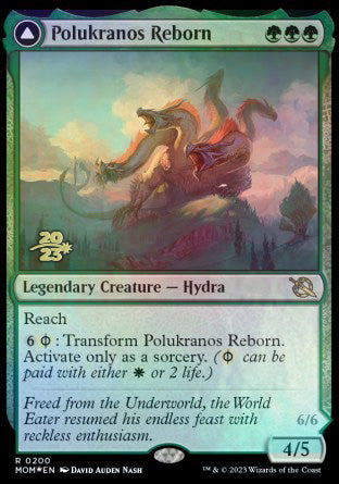Polukranos Reborn // Polukranos, Engine of Ruin [Promociones de presentación de March of the Machine] 