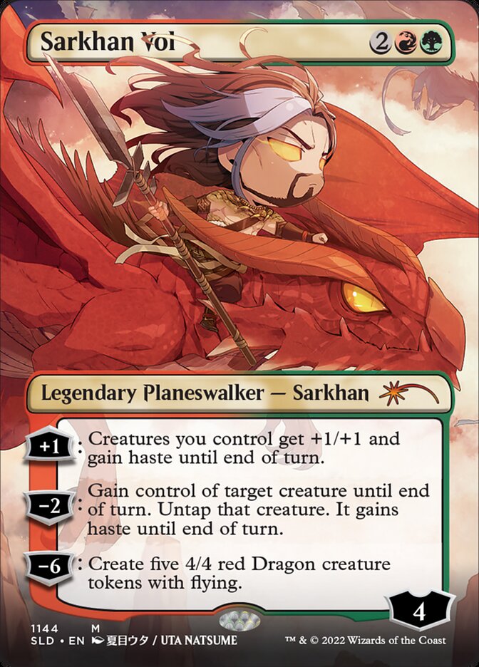 Sarkhan Vol (Sin fronteras) [Serie Secret Lair Drop] 