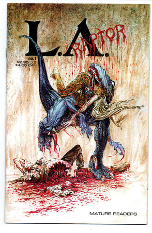 LA Raptor #1 - Dinosaur Horror - 1995