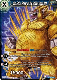 Son Goku, Poder del Gran Simio Dorado (Ganador estampado) (P-250) [Tarjetas de promoción de torneos] 